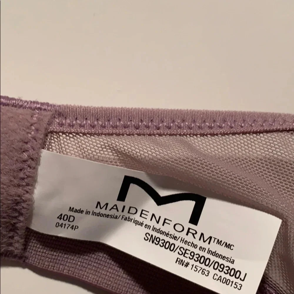 Maidenform Demi Cup Bra Mesh 40D - Picture 8 of 10